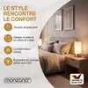 Monzana 2x Lampes de table Golau LED Fonction tactile Voir les images du produit 2