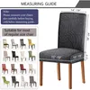 6er Set Stretch Stuhlhussen für Esszimmerstühle, Produktbild-Vorschau 7