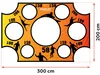 Tapis de précision de but Neo-Sport 300 x 200 cm Voir les images du produit 3
