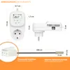 Wifi Steckdosenthermostat Thermostat digital Raumthermostat Produktbild-Vorschau 3