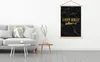 MuchoWow® Textilposter Wochenende - Soziale Medien - Gold - Produktbild-Vorschau 3