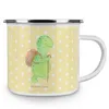 Mr. & Mrs. Panda Emaille Tasse Schildkröte Wanderer - Gelb Produktbild-Vorschau 3
