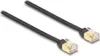 Delock RJ45 Aufrollkabel Cat.6A STP 1,5 m schwarz / gelb Produktbild-Vorschau 2
