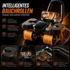 4-rädriger automatischer Rückfederung Bauchtrainer mit Produktbild-Vorschau 5