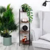 Etagère en métal pour le salon avec 4 étagères en MDF, 29,5 Voir les images du produit 6