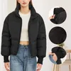 ASKSA Doudoune Femme Épaisse Chaude Courte Veste Piquée Voir les images du produit 2