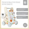 Bieco Lauflernwagen Holz natur - Baby Gehhilfe - Laufwagen Produktbild-Vorschau 2