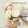 Záhradná socha Outsunny "Dievča s kvetináčom", záhradná Náhľad obrázku produktu 5