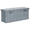 vidaXL Aluminiumkiste 48,5 x 14 x 20 cm Silbern Produktbild-Vorschau 3