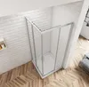 120x80x185cm Duschkabine Duschabtrennung Eckeinstieg Produktbild-Vorschau 3