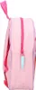 Side view of a pink backpack. Voir les images du produit