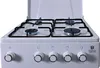 Gasline Gas Standherd 50cm Gasbackofen mit Thermostat Weiß Produktbild-Vorschau 3