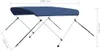 vidaXL 2-Bow Bimini Top Navy blue 180x150x110 cm Podgląd zdjęcia produktu 8