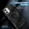 Für Apple iPhone 16 Ringhalter 360 Grad Carbon Design Produktbild-Vorschau 5
