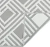 vidaXL Vonkajší koberec ARAKIL Grey 190x290 cm PP Náhľad obrázku produktu 4