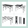 Relaxdays Campingtisch, faltbarer Beistelltisch, HBT 55 x Produktbild-Vorschau 6