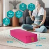 #DoYourYoga Cuscino yoga Paravati - riempito di farro - Anteprima dell’immagine prodotto 3
