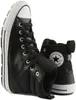 A pair of black high-top Converse sneakers. Produktbild-Vorschau