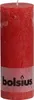 Bolsius Stumpenkerze Stumpenkerze 190/68 rustikal Rot Produktbild-Vorschau 1