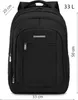 Zagatto ZG787 Schwarzer Stadtrucksack Herrenrucksack Produktbild-Vorschau 3