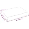 Waschtischplatte Hellbraun 40x30x(2-6) cm Massivholz Produktbild-Vorschau 8