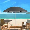Sekey Sonnenschirm Ø 160 cm Rund Strandschirm Balkonschirm Produktbild-Vorschau 2