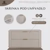 RODAN | Kupelnova Skrinka - 100 CM - Béžová Matná - MDF - 2 Náhľad obrázku produktu 2