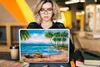 MuchoWow® Laptop Aufkleber Sticker Cover Gemälde - Öl auf Produktbild-Vorschau 5