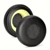 Two black ear pads for headphones are shown against a white background. Produktbild-Vorschau