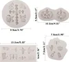 Silikon-Halloween-Formen 4 Stück Verschiedene Formen Produktbild-Vorschau 2