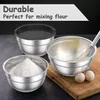 Salatschüssel 5er Set, Edelstahl Schüssel mit luftdicht Produktbild-Vorschau 6