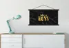 MuchoWow® Textilposter Zitat - Chef - Gold - Marmor 90x45 Produktbild-Vorschau 3