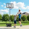 Basketballkorb Outdoor 135-305cm schnell Höhenverstellbar Produktbild-Vorschau 2