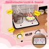 COSTWAY Kinderküche, Eck-Spielküche mit 12 Zubehör, Produktbild-Vorschau 3