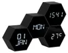 Karlsson - Wecker Six in the Mix - Schwarz - 17,5x12x4,5cm Produktbild-Vorschau 1