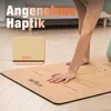 DH FitLife Kork Yogamatte, rutschfest, nachhaltig & Produktbild-Vorschau 4