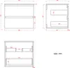 LOMAZOO Badezimmermöbel Mattschwarz 60 cm [MARENZA] - Produktbild-Vorschau 4