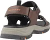Sandali Del Marchio Skechers Del Modello Prewitt Marrone Anteprima dell’immagine prodotto 3