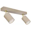 MasterLED Deckenleuchte Bardo 2-flammig GU10 gold-beige Produktbild-Vorschau 4