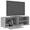 vidaXL TV skříňka betonová šedá 120x34x37 cm odvozený Náhled obrázku produktu 4