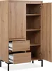 finori Korsika 53A Highboard, Nachbildung Artisan Oak Maß: Produktbild-Vorschau 9
