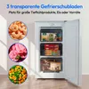 MEDION Gefrierschrank (64 Liter, 85cm hoch, 3 transparente Produktbild-Vorschau 6