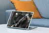 MuchoWow® Laptop Aufkleber Sticker Cover Marmor - Schwarz - Produktbild-Vorschau 4