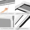 tectake Aluminium Insektenschutzrollo 130x160cm kürzbar bis Produktbild-Vorschau 4