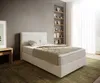 DELIFE Boxspringbett Dream-Well 120x200 cm Bouclé Produktbild-Vorschau 1