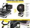 SucceBuy 15 x 15 Inch Heat Press Machine 5-in-1 Combo Swing Produktbild-Vorschau 3
