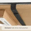 Cuscini per panche da birreria in feltro, set da 2, bianco Anteprima dell’immagine prodotto 15