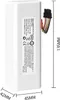 A white rechargeable battery pack with a label and a connector with wires. Náhled obrázku produktu