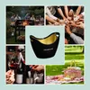 Chłodziarka do szampana Relaxdays, pojemność 8 l, do Podgląd zdjęcia produktu 3