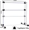GOPLUS Ballettstange mit 2 Stangen, Ballet-Bar freistehend Produktbild-Vorschau 4